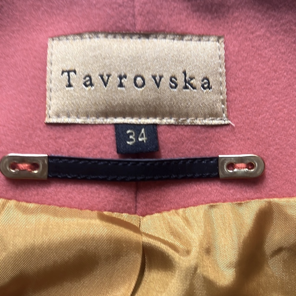 Tavrovska Trench Coat Salmon Color - Picture 5 of 5